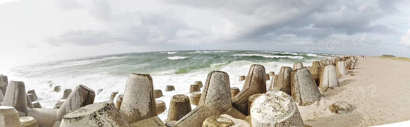 Tetrapods at Hörnum, Sylt, Germany