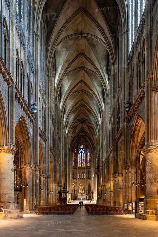 Metz, Saint-Étienne Cathedral, view to the east