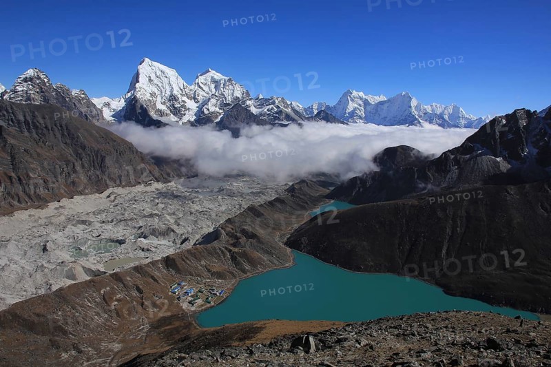 Scenic Gokyo Valley, Nepal