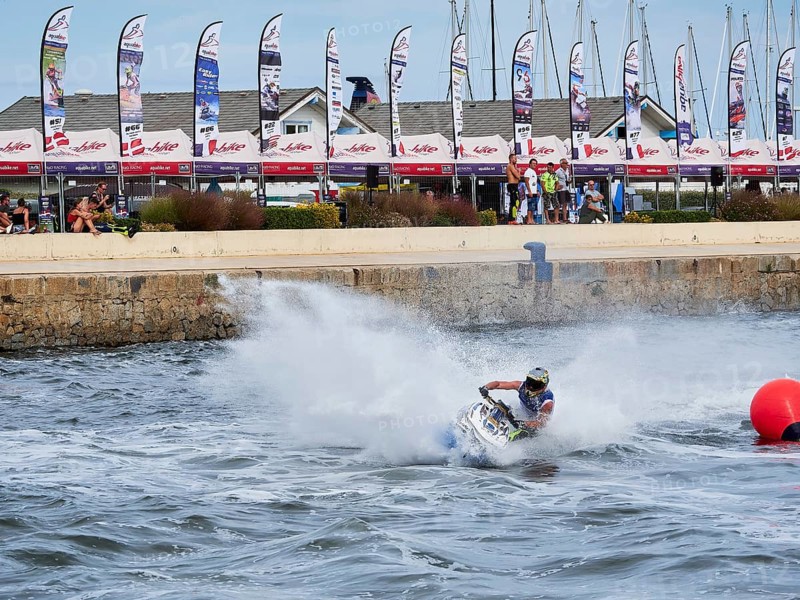 Olbia, Italy - September 16 - 2022 Aquabike world Championship gran prix of Italy