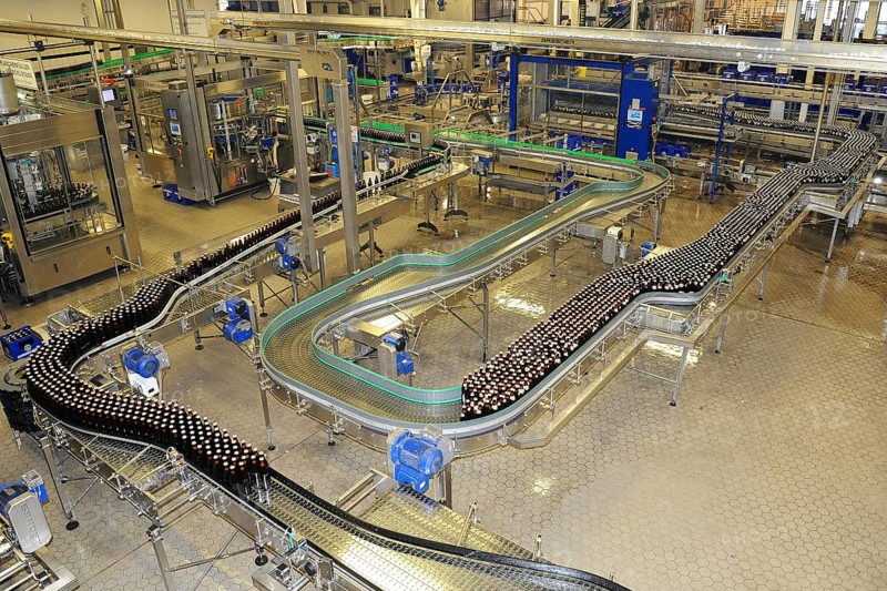 Schneider Weiße wheat beer bottling plant in Kehlheim