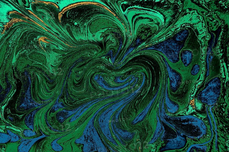 Ebru marble effect surface pattern design for print