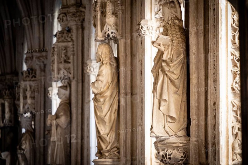 Upper cloister, Monastery of San Juan de los Reyes, Toledo, Castilla-La Mancha, Spain