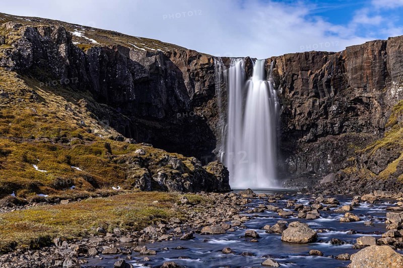 Gufufoss, East Fjords, Iceland