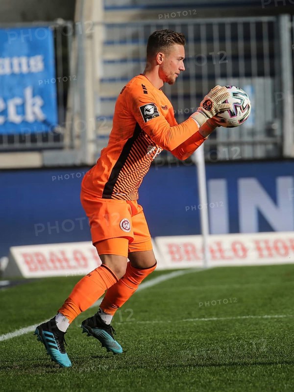 German soccer goalkeeper Tim Boss SV Wehen Wiesbaden DFB 3rd league season 2020-21, German soccer goalkeeper Tim Boss SV Wehen Wiesbaden DFB 3rd league season 2020-21
