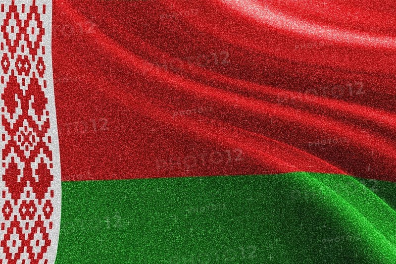 Belarus glitter flag, national flag, glittering flag sparkle background