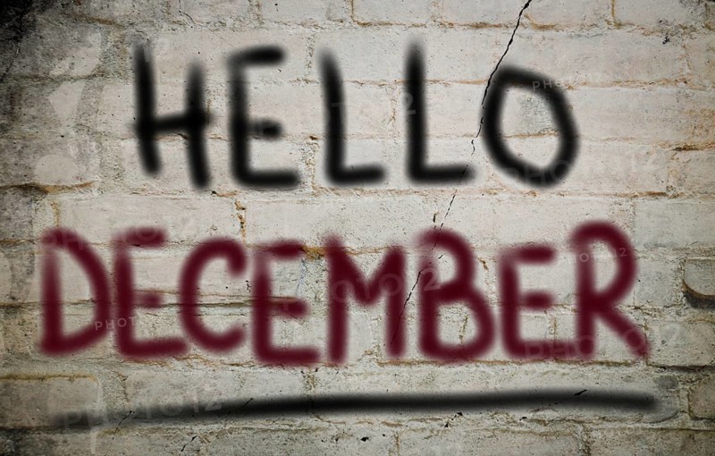 Hello December Concept
