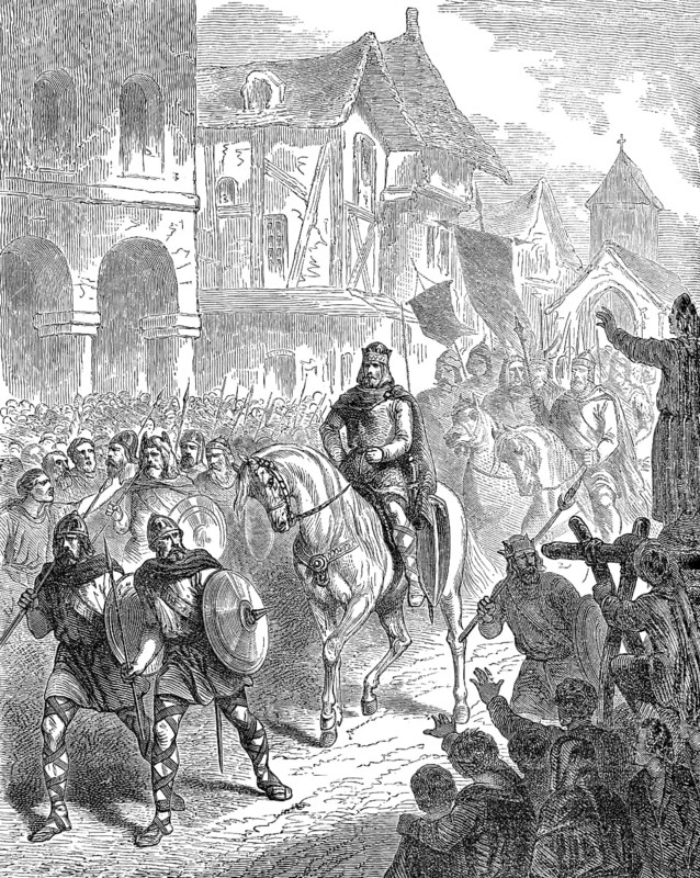 Charles Martel, Carolus Martellus, circa 688-741, Frankish military and political leader from the Arnulfings and Pippinids dynasties