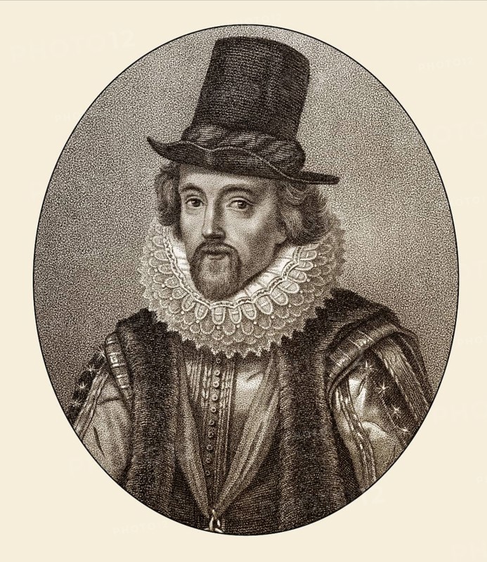 Francis Bacon or Baron Baco of Verulam, 1561 - 1626, an English philosopher, statesman and scientist