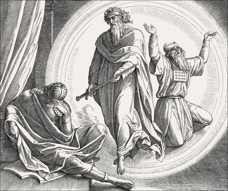 Vision of Judas Maccabee, by Julius Schnorr von Carolsfeld