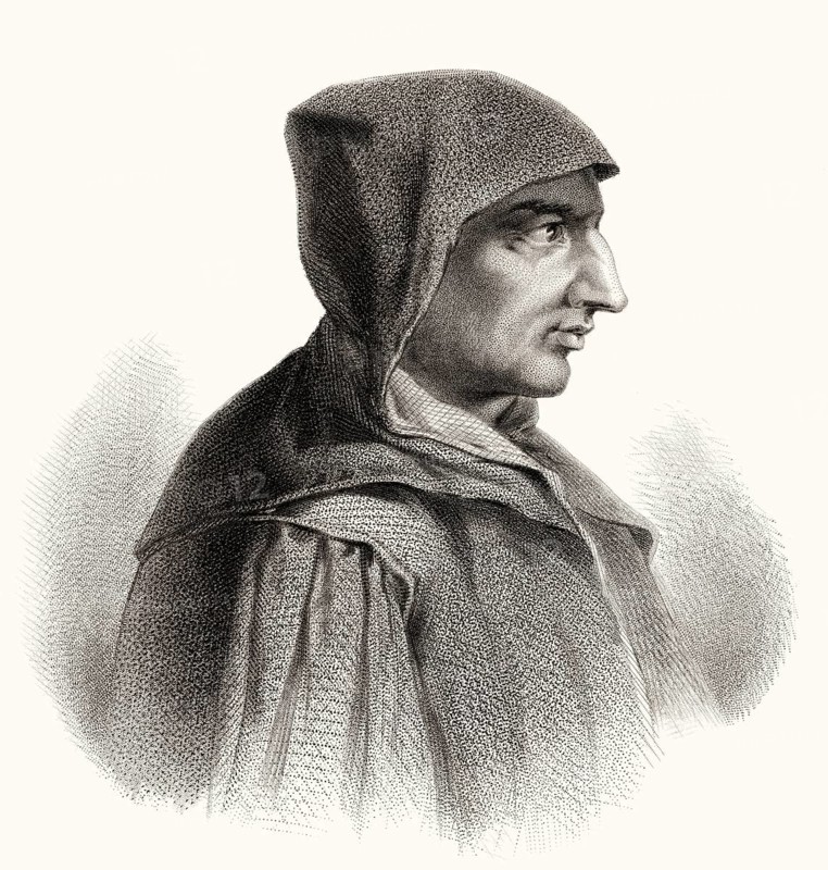 Girolamo Hieronymus Savonarola, 1452-1498, an Italian Dominican and preacher of repentance