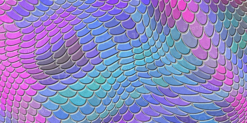Colorful mermaid scales, fish scale, Fantasy texture