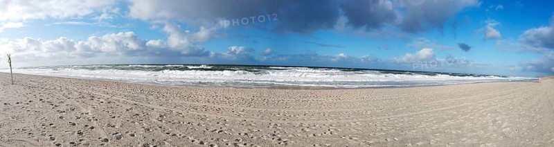 Landscape at the beach of Sylt, Germany