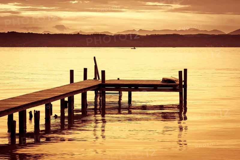 An image of the Starnberg Lake in Germany