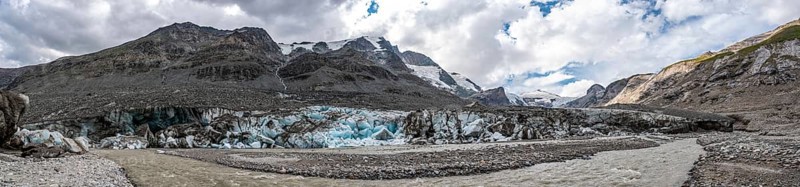 Pasterze Glacier at the Grossglockner Mountain, Austria's highest Mountain, Austria