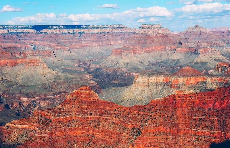 View from the South Rim of the Grand Canyon National Park, United States of America