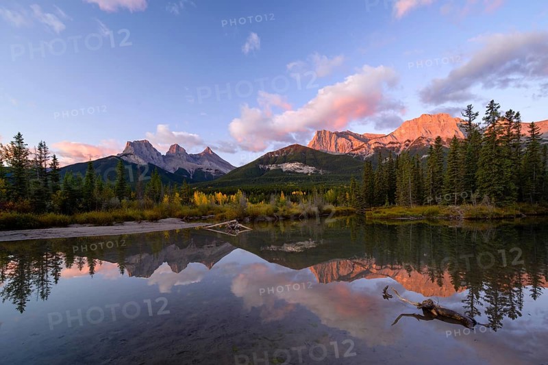 The Three Sisters Alberta Bannf National Park