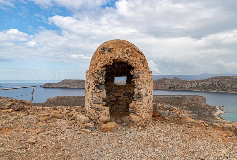 A picture of the Gramvousa Fort