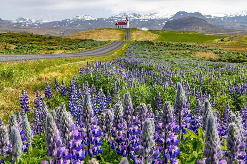 Ingjaldshólskirkja, Snaefellsnes, Iceland
