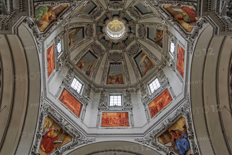 Dome of the Salzburg Cathedral (Salzburger Dom), Austria