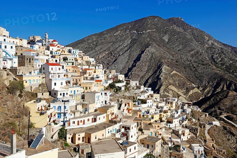 Olympos is a village of unbelievable beauty in Karpathos, Greece