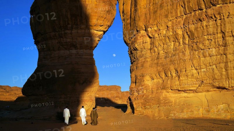 Elephant Rock, rock in Al Ula, Al Ula, Saudi Arabia, Middle East