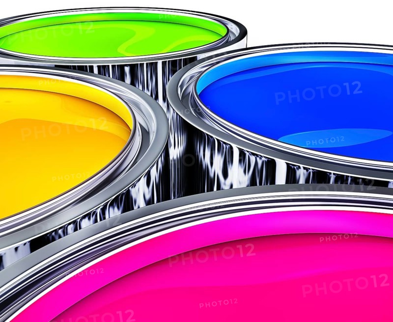 3D rendering of a color concept