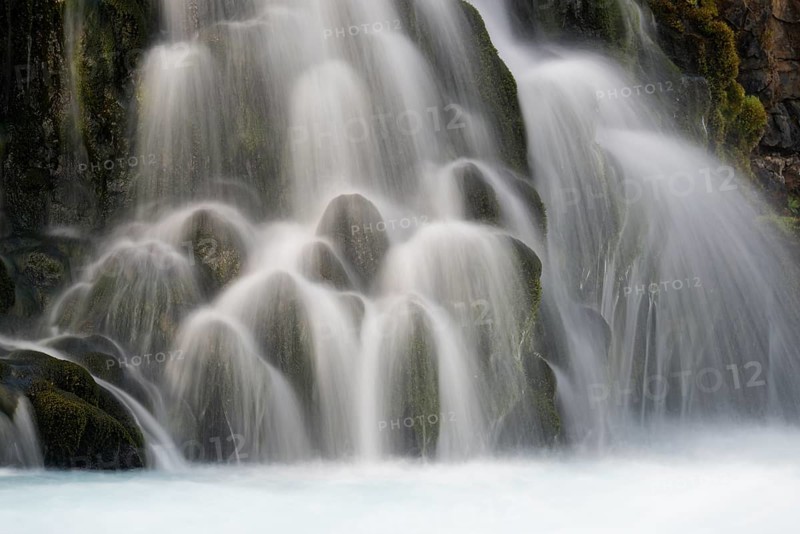 Waterfall Bruarfoss at river Bruara, Golden Circle, Southwest Iceland, Europe