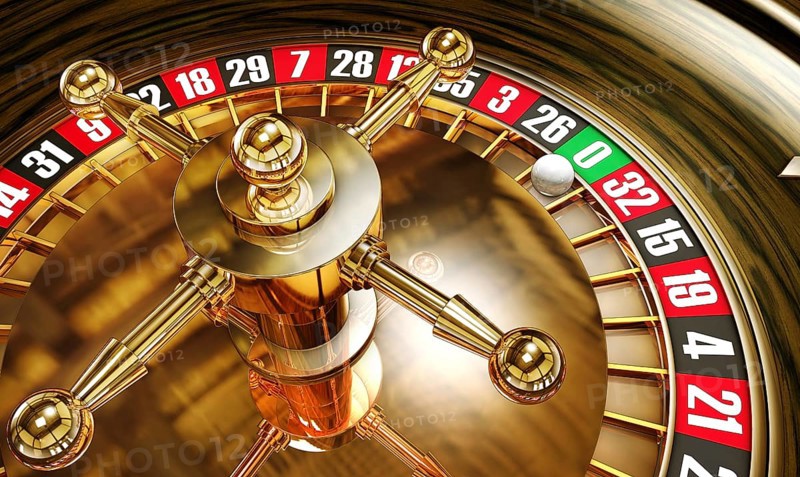 high resolution 3D rendering of roulette