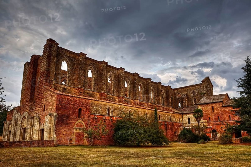 San Galgano Abbey, Tuscany, Italy