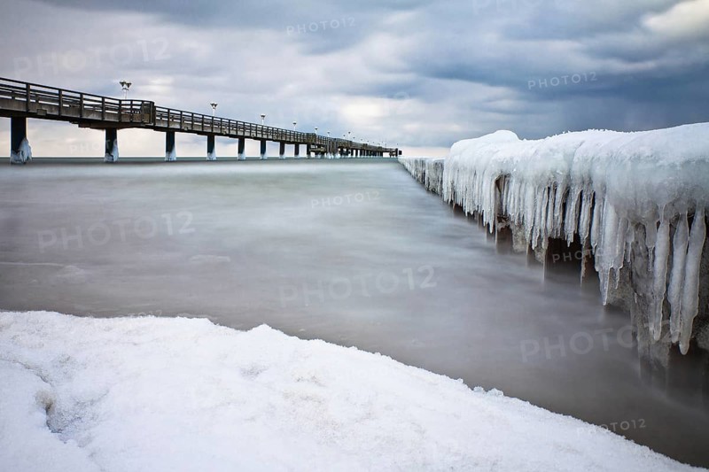 The Baltic Sea coast in Wustrow (Fischland-Darß)