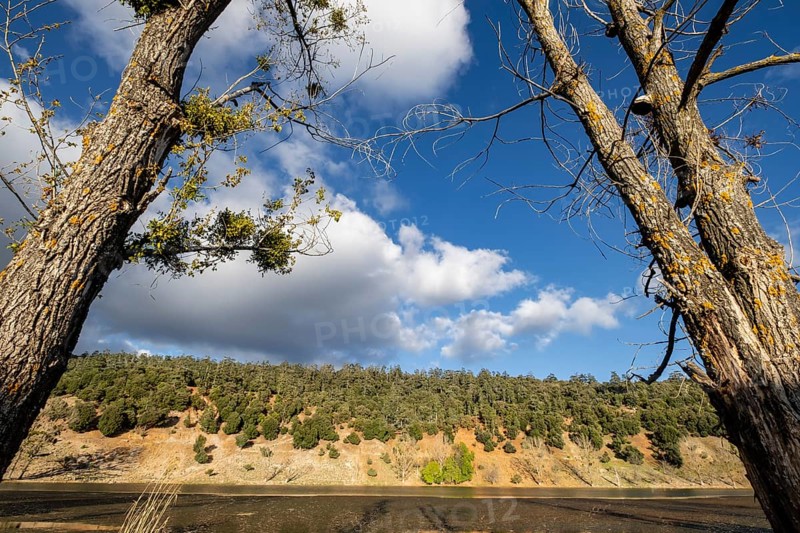 Ouiouane lake, Khénifra province, Morocco