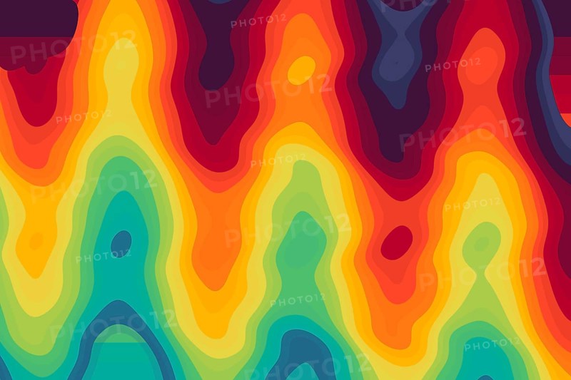 Modern soft gradient colors with twist swirl colors