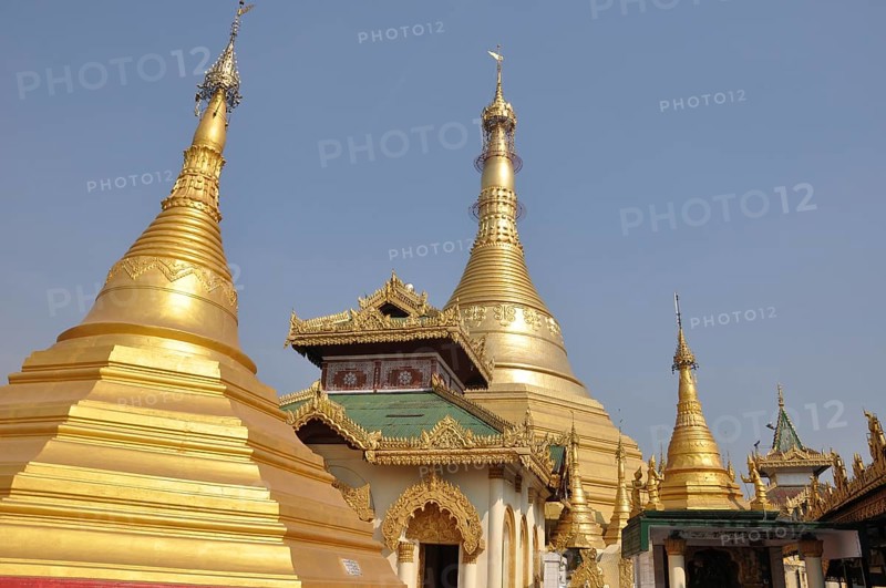 Temple in mawlamyaing, burma