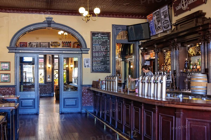 Sail and Anchor boutique brewery pub, Fremantle, WA, Australia
