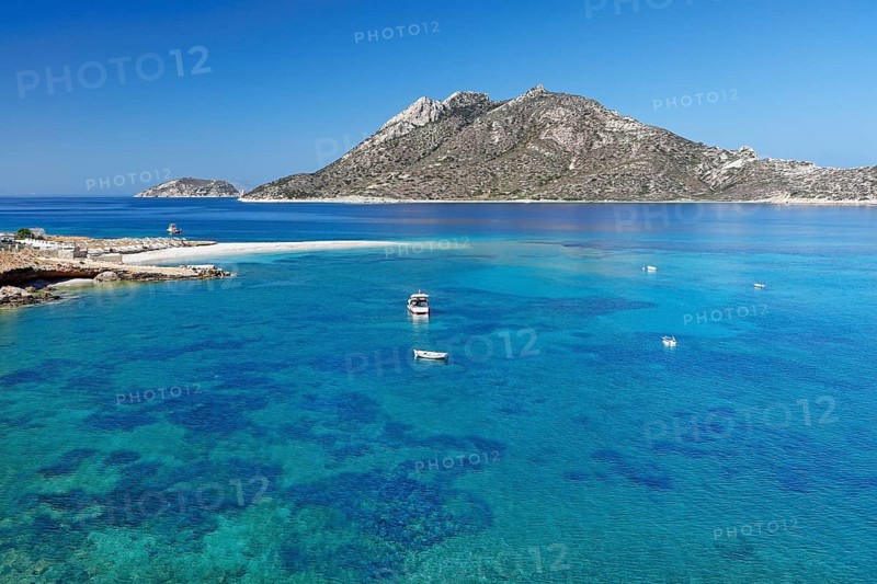 Agios Pavlos beach of Amorgos island in Cyclades, Greece