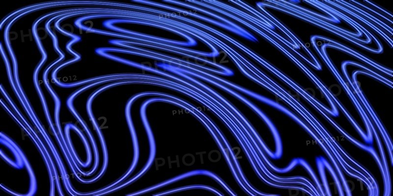 Neon Glow violet lines on a dark background, Glowing background
