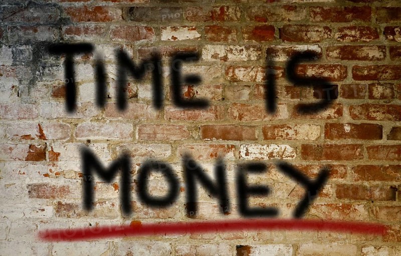 Time Is Money Concept