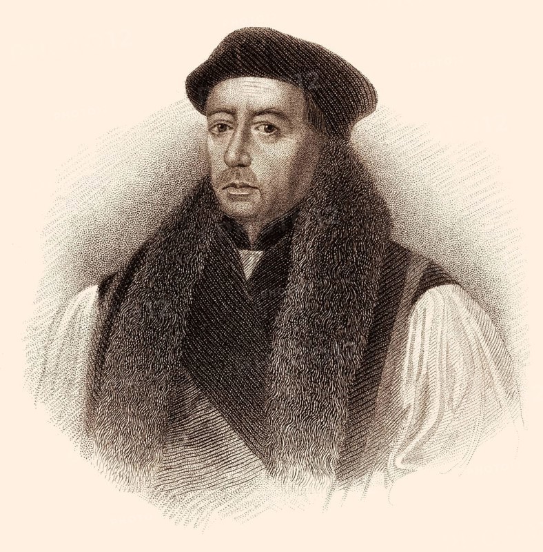 Thomas Cranmer, 1489-1556, ein führender Vertreter der englischen Reformation und Erzbischof von Canterbury