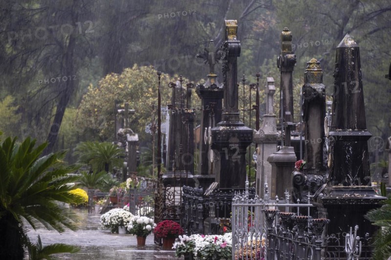 Soller cemetery, Mallorca, Balearic Islands, Spain