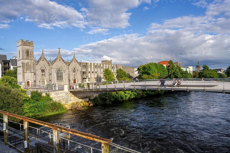 Deconsecrated Convent of Mercy Corrib River, Newtownsmith and Galway, Ireland, United Kingdom
