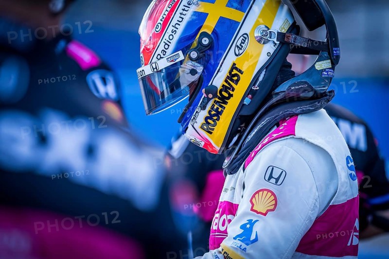 FELIX ROSENQVIST (60) (SWE) of Varnamo, Sweden prepares to qualify for the Hy-Vee Milwaukee Mile 250's at the The Milwaukee Mile in West Allis, WI, West Allis, United States of America