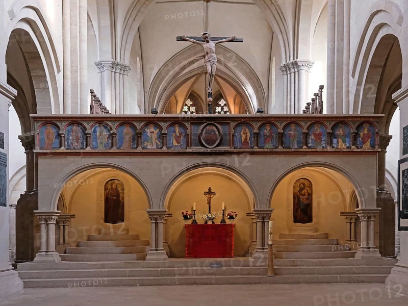 In the Naumburg Cathedral of St Peter and Paul. Naumburg, Saxony-Anhalt, Germany