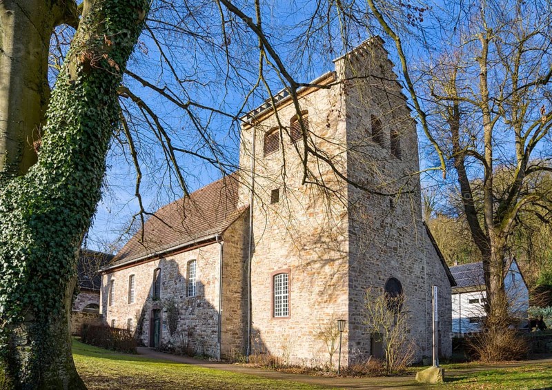 Protestant city church, Helmarshausen, Bad Karlshafen, Hesse, Germany