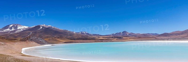 Atacama Desert, Chile. Salar Aguas Calientes. Lake Tuyacto. South America