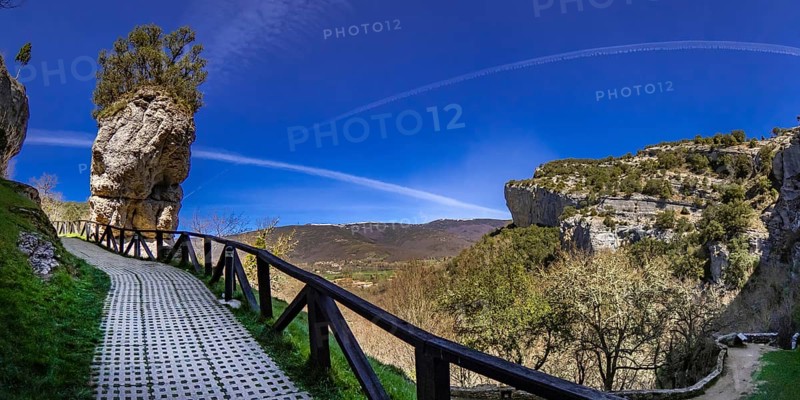 Natural Monument of Ojo Guareña, Ojo Guareña Karst Complex, Caves of Ojo Guareña, Las Merindades, Burgos, Cantabrian Mountains, Castilla y León, Spain