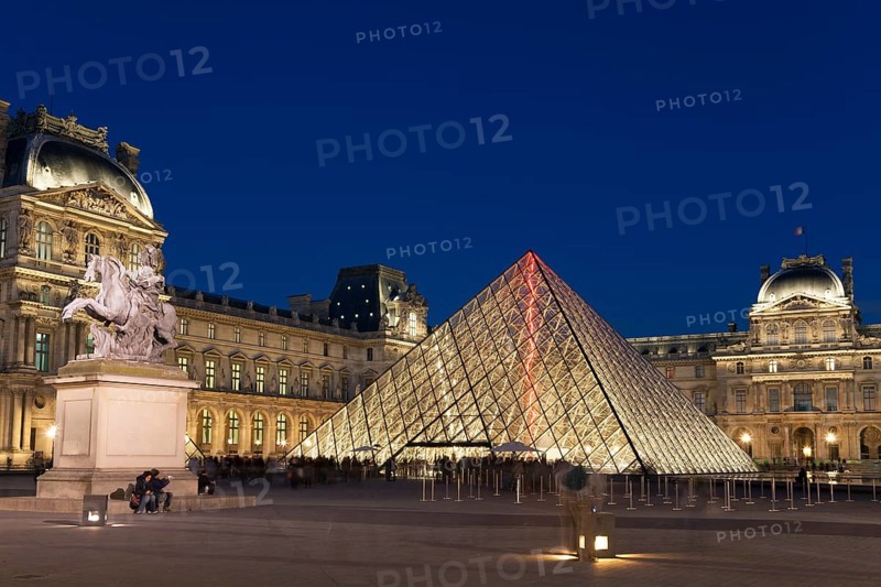 Louvre museum, Paris, Ile-de-france, France