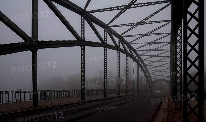 Oblique view of the carriageway level, built 1903-1904