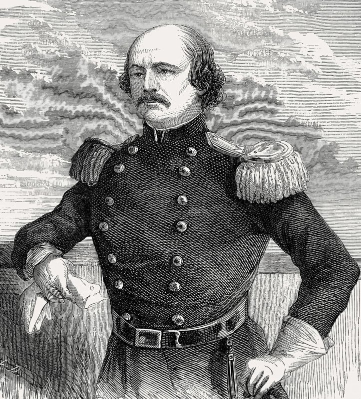 Benjamin Franklin Butler, 1818, 1893, an American lawyer and politician