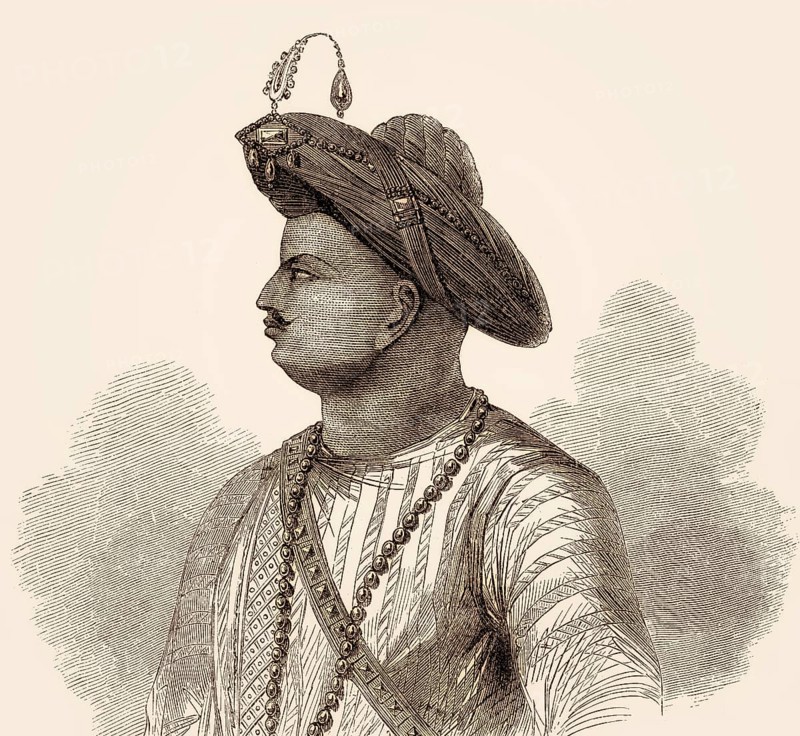 Tipu Sultan, Tiger of Mysore, 1750 – 1799, ruler of the Kingdom of Mysore